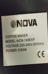 تجریه خرید اسپرسو ساز نوا مدل NCM-149EXP