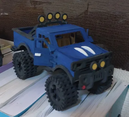 ساختنی مدل ماشین آفرود