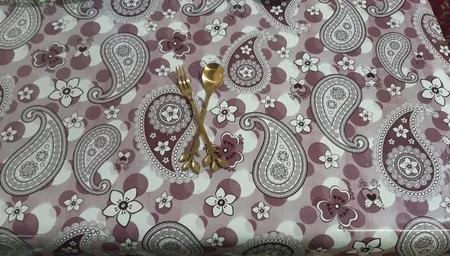 ست قاشق و چنگال 2 پارچه طرح گندم