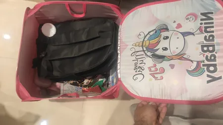 سبد اسباب بازی نینا بی بی مدل یونیکورن کد 70