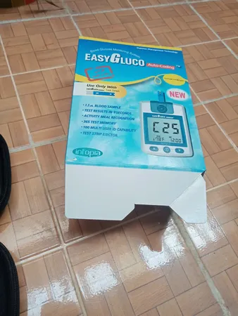 تست قند خون اینفوپیا مدل EasyGluco