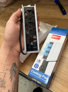 تجریه خرید فن خنک کننده هوشمند پلی استیشن 5 اسلیم آی پگا مدل ipega PG-PS5004 RGB