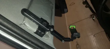 پایه نگهدارنده گوشی موبایل مدل sun visor طرح آفتابگیر خودرو