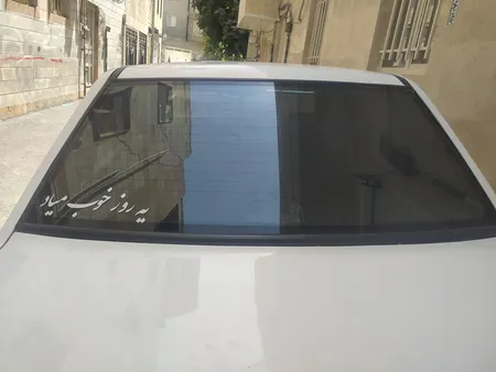 آفتابگیر شیشه عقب خودرو مدل کارگو مناسب برای پراید صبا
