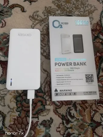 پاوربانک اکسیژن مدل OX110 ظرفیت 10000 میلی‌ آمپر ساعت