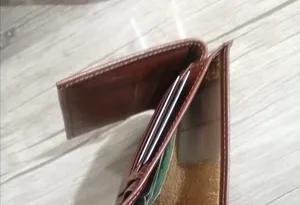 تجریه خرید کیف پول چرم بارز مدل DM9