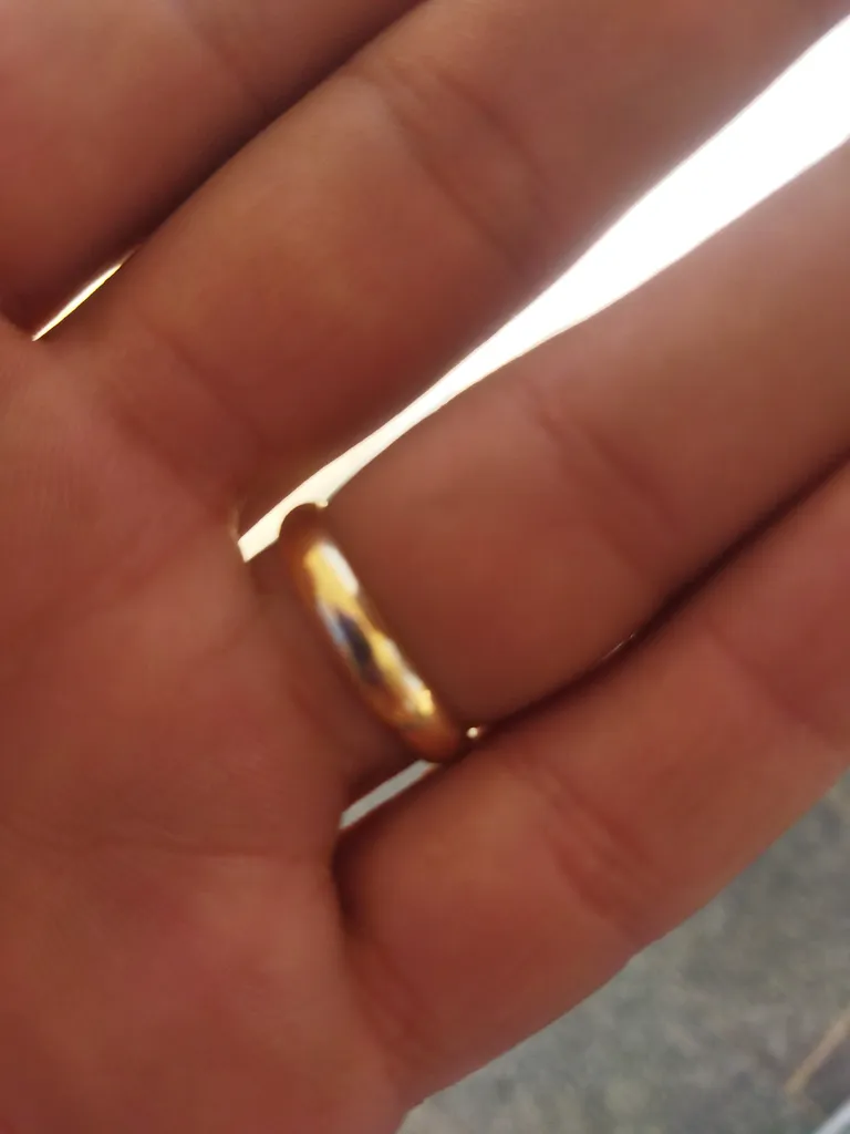 حلقه طلا 18 عیار مردانه با طرح حلقه ای ساده دوست خوب مدل DK240 سایز 60