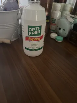 محلول شستشوی لنز اپتی فری مدل Express حجم 355 میلی لیتر