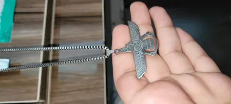 آویز گردنبند مردانه کد 1041