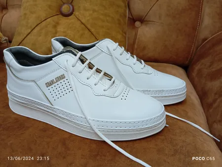 کفش روزمره مردانه مدل تابان کد arya رنگ سفید