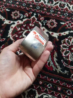 مشتی صافکاری سامکو مدل پایه دار طرح مستطیل کد YP-7.5x4.5x5.5CM