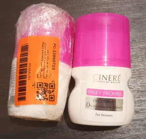 تجریه خرید رول ضد تعریق زنانه بدون آلومینیوم سینره با رایحه شیرین PINKY PROMISE حجم 50 میلی لیتر