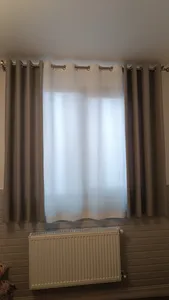 تجریه خرید پرده نوین دکور سیلوانا مدل کتان کد 180 1 سایز 180 × 140 سانتی متر