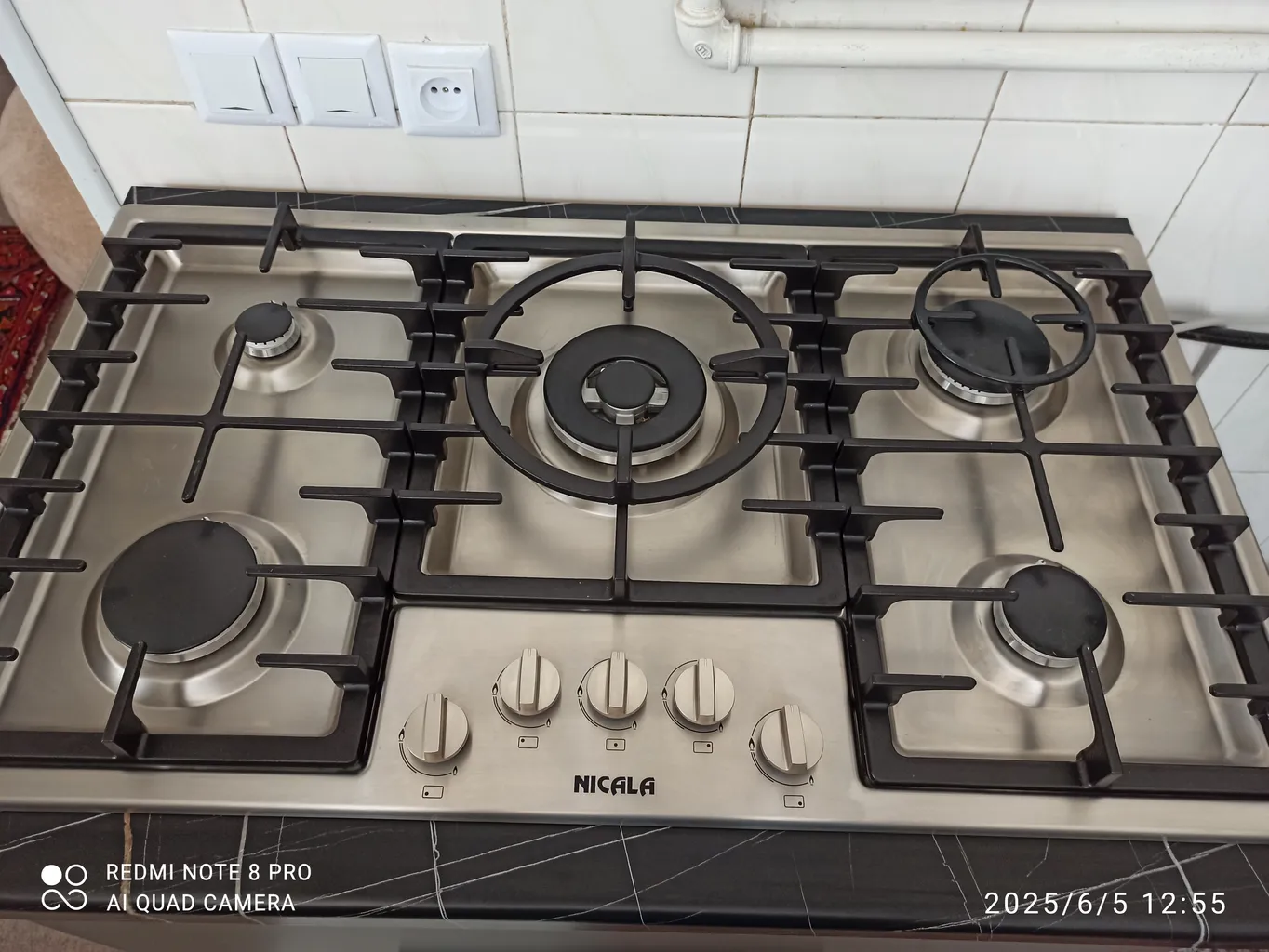 اجاق گاز صفحه ای نیک کالا مدل SGH 102