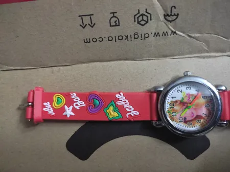 ساعت مچی عقربه ای دخترانه مدل عروسکی