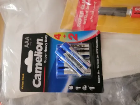 باتری نیم قلمی کملیون مدل Super Heavy Duty بسته 6 عددی