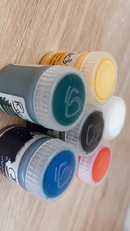 گواش 6 رنگ پارس مدل 006