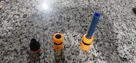 کوپلینگ شلنگ آب اینکو مدل HHCS-03122 مجموعه 3 عددی