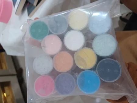 رنگ پودری چلیپا مدل Eco حجم 18 میلی لیتر بسته 14 عددی