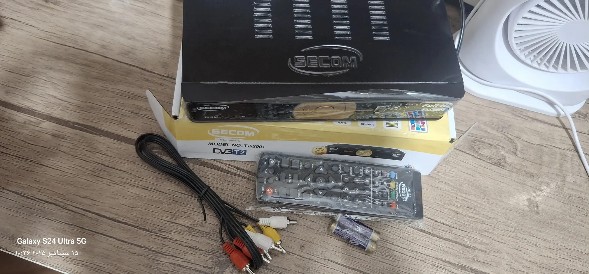 گیرنده دیجیتال سیکام مدل DVB-T2-200+