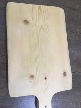 تخته گوشت چوبی آرونی مدل پامچال سایز 4