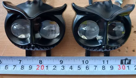 پرژکتور دو کنتاکت خودرو طرح جغد بسته دو عددی