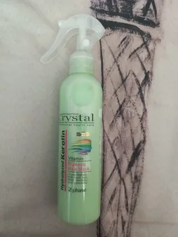 ماسک مو دو فاز کریستال مدل Hydrolyzed Keratin حجم 250 میلی لیتر