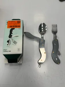 تجریه خرید مجموعه قاشق و چنگال سفری گرین لاین مدل Cutlery Set