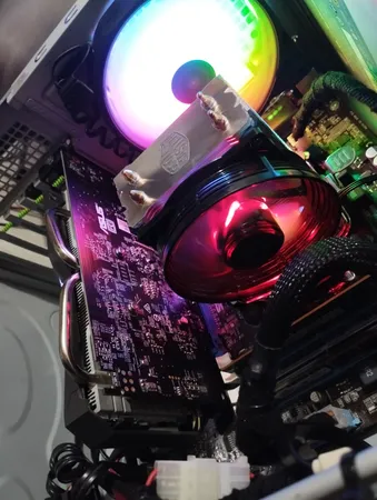 خنک کننده پردازنده کولر مستر مدل BLIZZARD T20 LGA1700