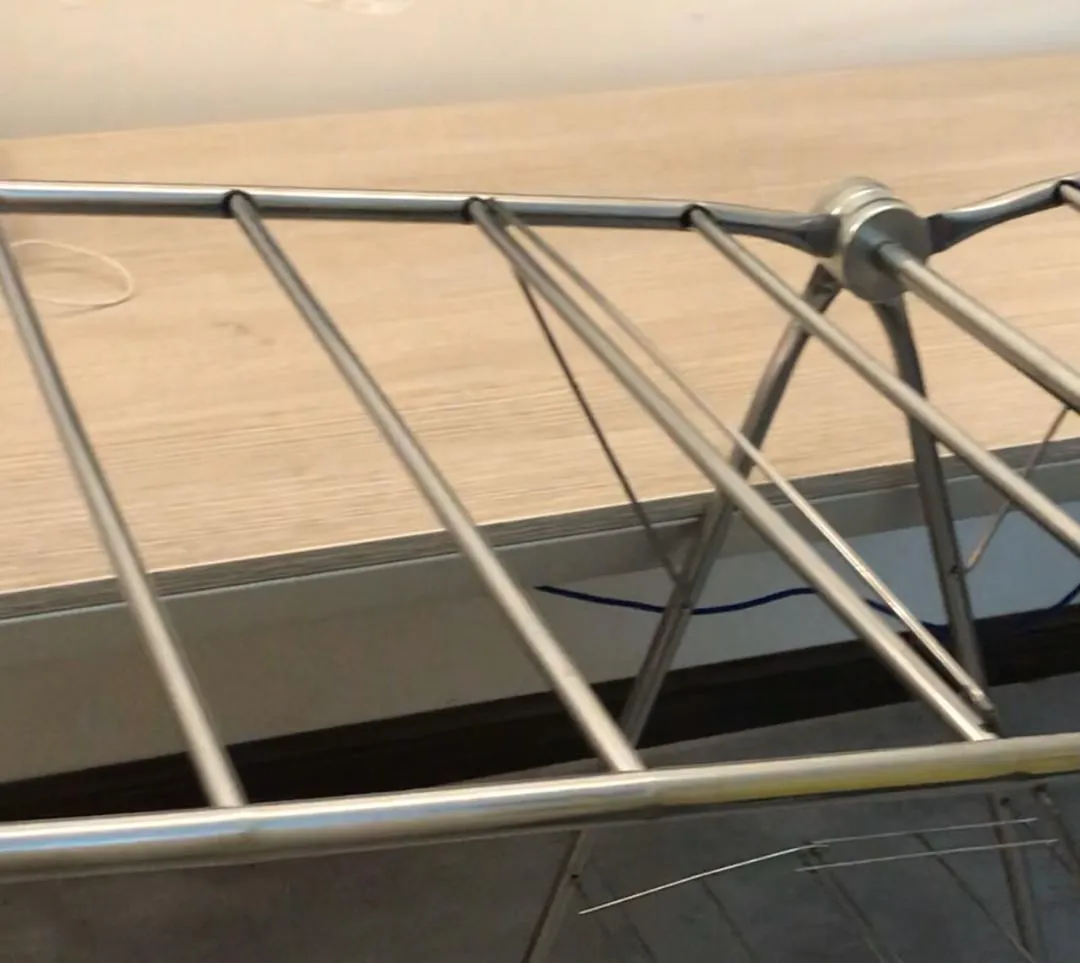 بند رخت ایران تاج مدل تاشو