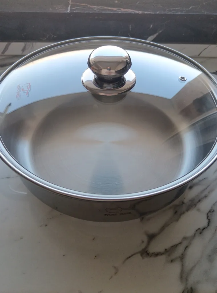 نیم قابلمه پارس استیل مدل ارتفاع کوتاه سایز 28