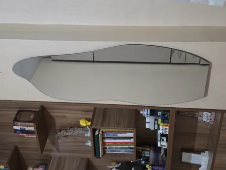 آینه مدل دفرمه کد 1