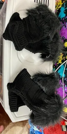 دستکش بافتنی زنانه مدل LUXE _ 03