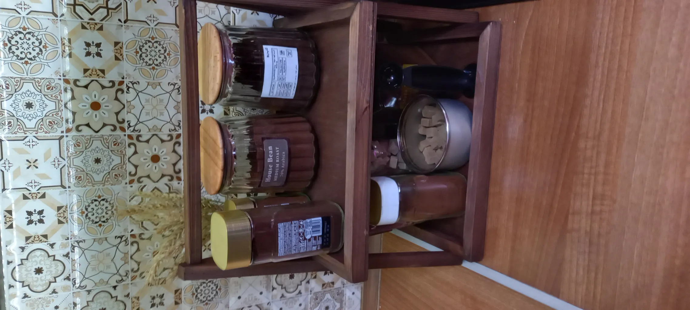 استند جا ادویه ای مدل دو طبقه 2626