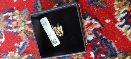 انگشتر طلا 18 عیار زنانه ماوی گالری مدل تیفانی لینک