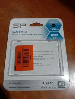 اس اس دی اینترنال SATA3.0 سیلیکون پاور مدل Ace A55 ظرفیت 128 گیگابایت