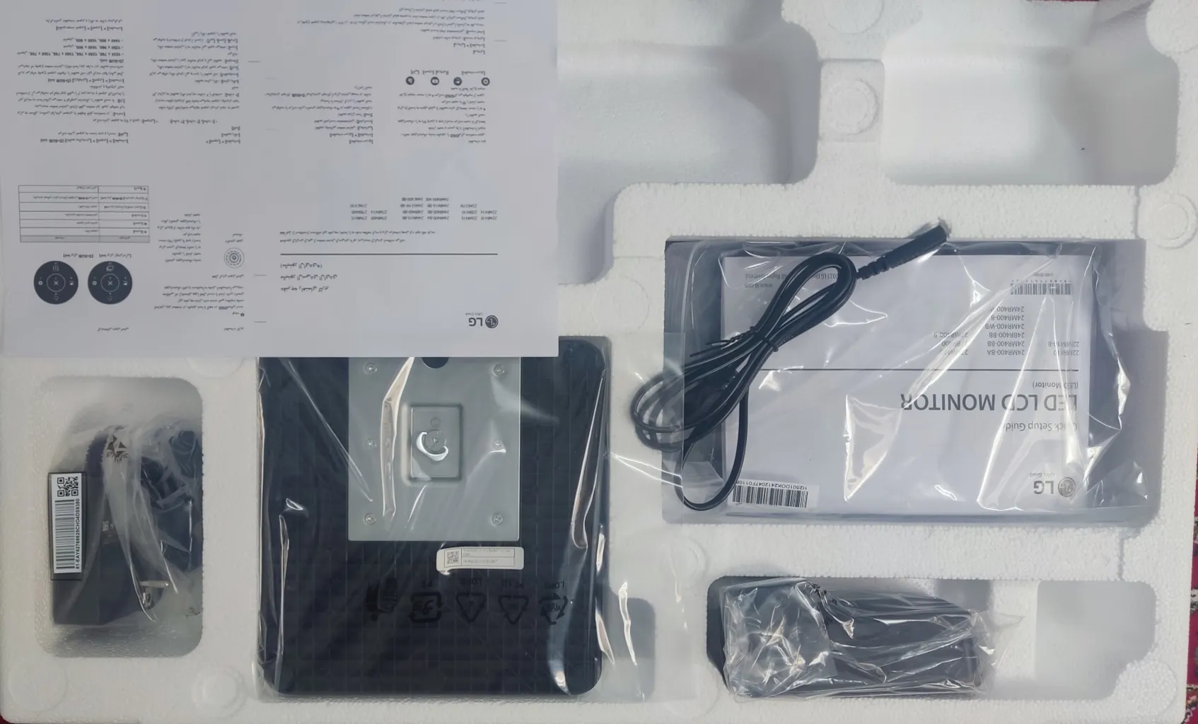 مانیتور 27 اینچ ال جی مدل 27MR400-B