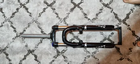 دوشاخ کمکدار دوچرخه اوکی مدل 26 قفل شو سر آلومینیومی A