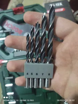 مجموعه 34 عددی ابزار سرمته بوش مدل 2607010608