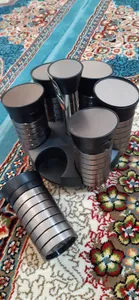 تجریه خرید ست جای ادویه 7 پارچه بازن مدل STL کد SHR-156