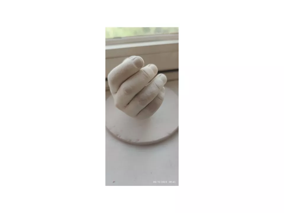 مجموعه قالبگیری تندیس ساز مدل دست و پای نوزاد
