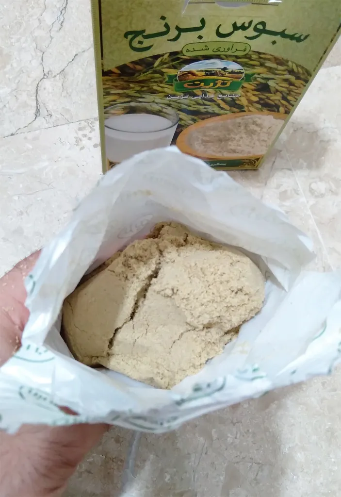 سبوس برنج و جو تژین - 170 گرم مجموعه 2 عددی