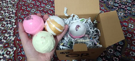 کوکتل نمک حمام اور مدل Mix Pedicure وزن 900 گرم بسته 9 عددی