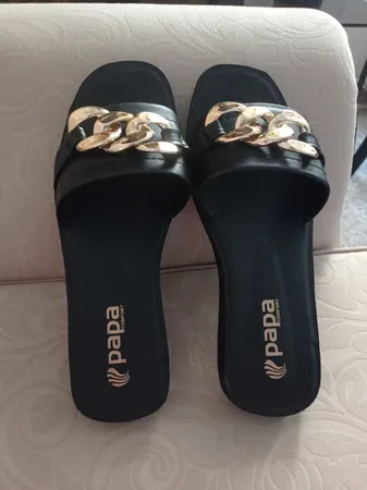 دمپایی زنانه پاپا مدل BK.2787