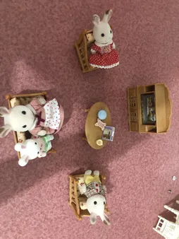 اسباب بازی اتاق پذیرایی سیلوانیان فامیلیز کد 5339