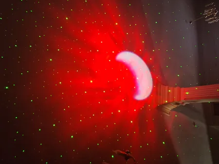 چراغ خواب مدل آدم فضایی طرح کهکشانی 55