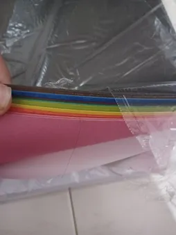 مقوا رنگی تیما کد BG سایز 25x35 سانتی متر بسته 50 عددی