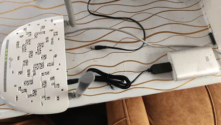 کابل تبدیل USB به DC کد 9V طول 1 متر