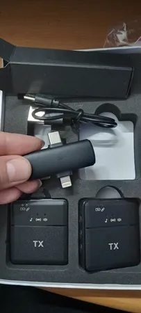 میکروفن یقه ای مدل SX31 dual 3in1 Multi-Function