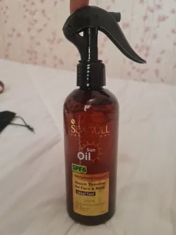 اسپری روغن آفتاب سی گل مدل SPF6 حجم 250 میلی لیتر